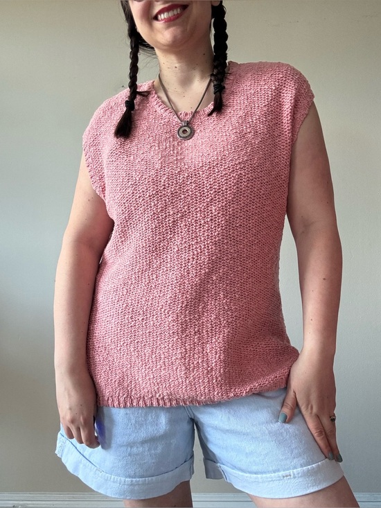 Coldwater Creek Sweaters - Coldwater Creek Dusty Rose Knit Tank